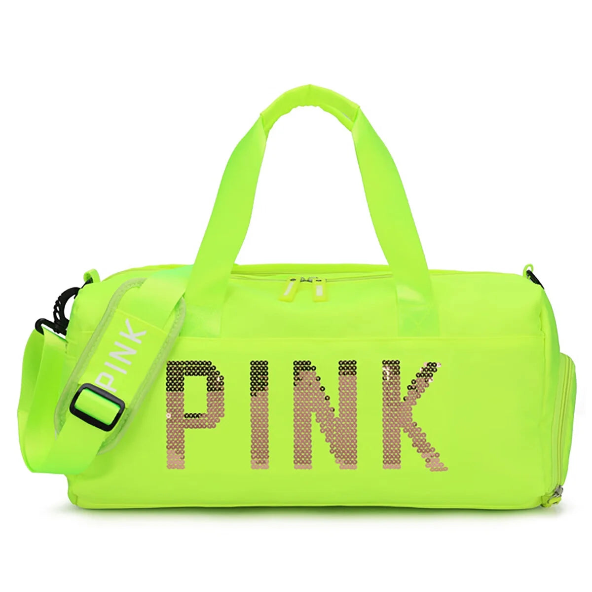 Gym Bag Sports Travel Duffel Bags for Women Weekender Overnight Tote Carry on Bag with Shoes Compartment Blue